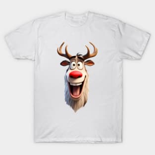 Red Nose Reindeer T-Shirt